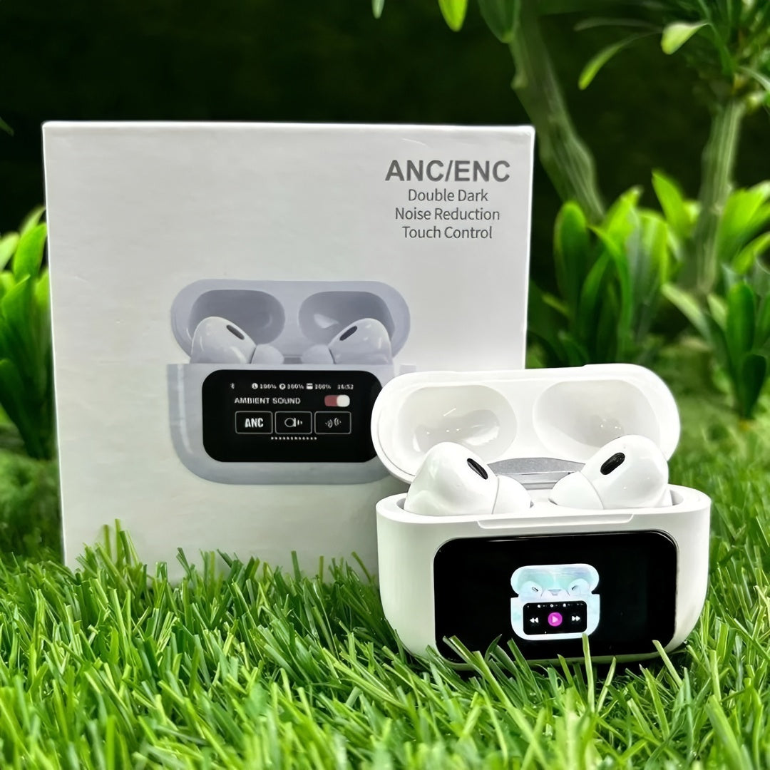 Airpods A9 Pro + LED Touch Display Premium Quality With Noise Cancellation  storeur