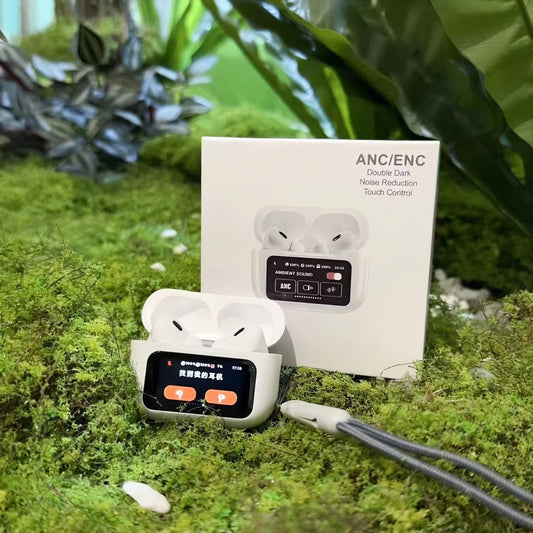Airpods A9 Pro + Touch LED Screen Premium Quality With Noise Cancellation